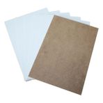 Mobilreyon 2 Adet 3mm 35X50 cm Beyaz Mdf Duralit