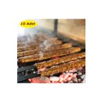 Mobilreyon - Adana Kebap Şişi 55 Cm - 10 Adet Galvanizsiz Silme Demir