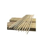 mobilreyon Ahşap Fidan Çıtası ,15 Adet, Çıta Taslak Tahta Ve Kereste Fide Destek Çubuğu (2x2x100cm)