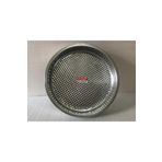 mobilreyon - Çiğ Köfte Tepsisi 1.NO - Çap: 38 cm - Derinlik: 6 cm - Çelik Leğen - Motifli