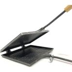 Mobilreyon Ocak Üstü Iç Dış Granit El Tost Makinesi 17X23CM