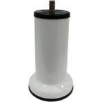 Mobilya Baza Ayağı 12 Cm Beyaz 3/8" Kalın Diş