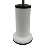 Mobilya Baza Ayağı 15 Cm Beyaz 3/8" Kalın Diş