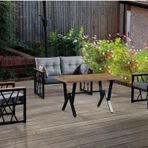 Mobilya Bazarı Açelya Bahçe Mobilyası (Salon - Balkon - Cafe Ofis) 2+1+1