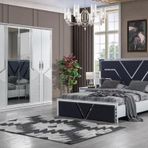 Mobilya Bazarı Asel %100 Mdf Bazalı Yatak Odası Takımı