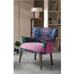 Mobilya Bazarı Etnik Desen Berjer - Salon - Balkon (Mor)