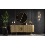 Mobilya Bazarı Guccix Yemek Odası Konsol - 202 x 48 x 84 cm - Gold