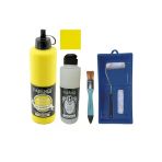 Mobilya Boyası-Cadence Multisurface H-009 Sarı 500Ml Ultimate Vernik Parlak 250Ml Saten Rulo Set