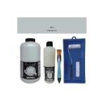 Mobilya Boyası-Cadence Multisurface H-057 Arduvaz Gri 2Lt Ultimate Parlak Vernik 500Ml Satenrulo Set