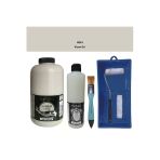 Mobilya Boyası-Cadence Multisurface H-063 Vizon Gri 2000Ml Ultimate Vernik Mat 500Ml Saten Rulo Set