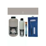 Mobilya Boyası-Cadence Multisurface H-066 Taş 2000Ml Ultimate Vernik Mat 500Ml Saten Rulo Set