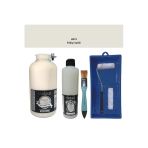 Mobilya Boyası-Cadence Multisurface H-079 Fildişi 2Lt Ultimate Parlak Vernik 500Ml Saten Rulo Set