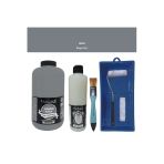 Mobilya Boyası-Cadence Multisurface H-090 Koyu Gri 2000Ml Ultimate Vernik Mat 500Ml Saten Rulo Set