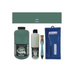 Mobilya Boyası-Cadence Multisurface H-093 Firuze 2Lt Ultimate Parlak Vernik 500Ml Saten Rulo Set