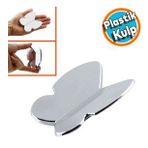 Mobilya Çekmece Dolap Kapak Kulpu Kulbu Çocuk Bebek Genç Odası Plastik Krom Kulp 32 Mm