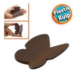 Mobilya Çekmece Dolap Kapak Kulpu Kulbuçocuk Bebek Genç Odası Plastik Koyu Ceviz Kulp 32 Mm