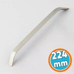 Mobilya Çekmece Mutfak Dolabı Dolap Kapak Kulpları Kulb Kulpu 22.4 Cm Metal İnox Kulp 224 Mm