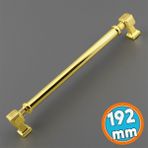 Mobilya Çekmece Mutfak Dolabı Dolap Kulpları Kulb 19.2 cm Gold Altın Metal Kulp 192 mm