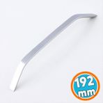 Mobilya Çekmece Mutfak Dolabı Dolap Kulpları Kulbu Kulpu Krom Gümüş Metal Kulp 192 mm - 19.2 cm