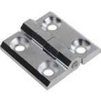 Mobilya Dolap Kapak Hobi Menteşesi Metal Krom 5 Cm X 5 Cm Kare Yaprak Menteşe 1 Adet