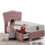 Mobilya Dükkanım GM11741 Md Çekmeceli Angel Smart 100x200 Tek Kişilik Baza