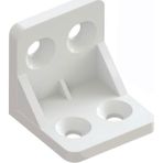 Mobilya Eşya Dolap Köşebent Bağlantı Sabitleme Sabitleyici L Gönye 28X28X28 mm Plastik (50 Ade