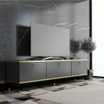 Mobilya Gezegeni Elit Gold Tv Ünitesi Antrasit