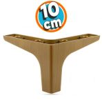 Mobilya Kanepe Çekyat Sehpa Tv Ünitesi Baza Koltuk Ayağı Koyu Ceviz Renk 10 Cm Ayak