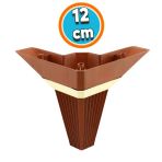 Mobilya Kanepe Cekyat Sehpa Tv Unitesi Koltuk Ayagi Baza Ayak Kose 12 Cm Ceviz Altin