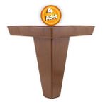 Mobilya Kanepe Koltuk Ayağı Kahverengi Baza Ayak 14 cm (4 ADET)