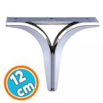 Mobilya Kanepe Sehpa Tv Unitesi Cekyat Yukseltici Koltuk Ayagi Baza Ayak Krom 12 Cm