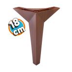 Mobilya Kanepe Sehpa Tv Unitesi Koltuk Ayagi 18 Cm Kahverengi Ahsap Desenli Baza Ayak