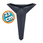 Mobilya Kanepe Sehpa Tv Unitesi Koltuk Ayagi 23 Cm Siyah Baza Ayak