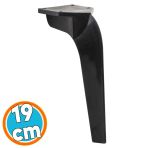 Mobilya Kanepe Tv Ünitesi Konsol Koltuk Ayağı 19 Cm Siyah Ayakları