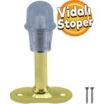 Mobilya Kapı Arkası Kolu Stoperi Tamponu Metal Gold Altın 8 Cm Stopu Durdurucusu Tutucu Tutacağı
