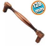 Mobilya Kulp Mutfak Dolabi Cekmece Dolap Kulplari Kapak Kulpu Kulbu Antik Bakir 128 Mm Metal