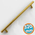 Mobilya Kulp Mutfak Dolap Çekmece Dolabı Kapak Kulpları Kulbu Gold Altın 320 Mm 32 Cm Metal