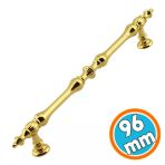 Mobilya Mutfak Dolabı Çekmece Dolap Kulpları Kapak Kulpu Kulbu Gold 96 Mm Metal Kulp