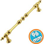 Mobilya Mutfak Dolabı Çekmece Dolap Kulpları Kapak Kulpu Kulbu Gold 96 Mm Metal Kulp