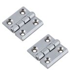 Mobilya Pencere Kapi Dusakabin Mini Dolap Mentesesi Yaprak Mentese Krom 40 X 40 Mm 2 Adet