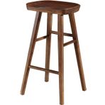 Mobilya Pub Taburesi Bar Ahşap Pub Tezgah Bar Taburesi Yemek Sandalyesi Pub Yan Yüksek, 65/75 cm, #3, Oturma Yüksekliği: 75 cm