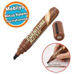 Mobilya Rötuş Kalem Ahşap Masa Sehpa Dolap Parke Çizik Giderir Çatlak Kapatıcı Huş Kahverengi Renk