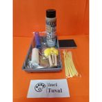 Mobilya Set Ahşap Boyama Selfy Decor Bambu 500CC Boya Kendinden Vernik Ponpon Rulo Spatula