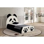 Mobilya Stant Most Panda Tek Kişilik Karyola Teddy Kumaş 120x200 Yatak İçindir(Evinize Teslim)