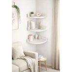 mobilyacın 3'Lü Üçgen Köşe Duvar Raf 31 x 26 x 23