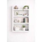 mobilyacın 4'lü Duvar Rafı-Mutfak-Çok Amaçlı Raf-Beyaz 60x50x10