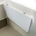 Mobilyacın Açılır Kapanır Çalışma Masası Mutfak Masası Katlanır Duvar Masası Beyaz 45X60