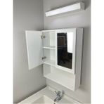 Mobilyacın Iki Kapaklı Aynalı Banyo Dolabı - Beyaz