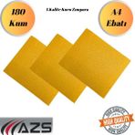 mobilyap Azs - 180 Kum Kağıt Zımpara Su Zımparası Sarı Leke Banyo Mutfak 1.kalite Sulu Kuru Yüzey