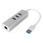 Mobitell 3.0 3-Port Hub ve Gigabit Ethernet Adaptör Ikisi Bir